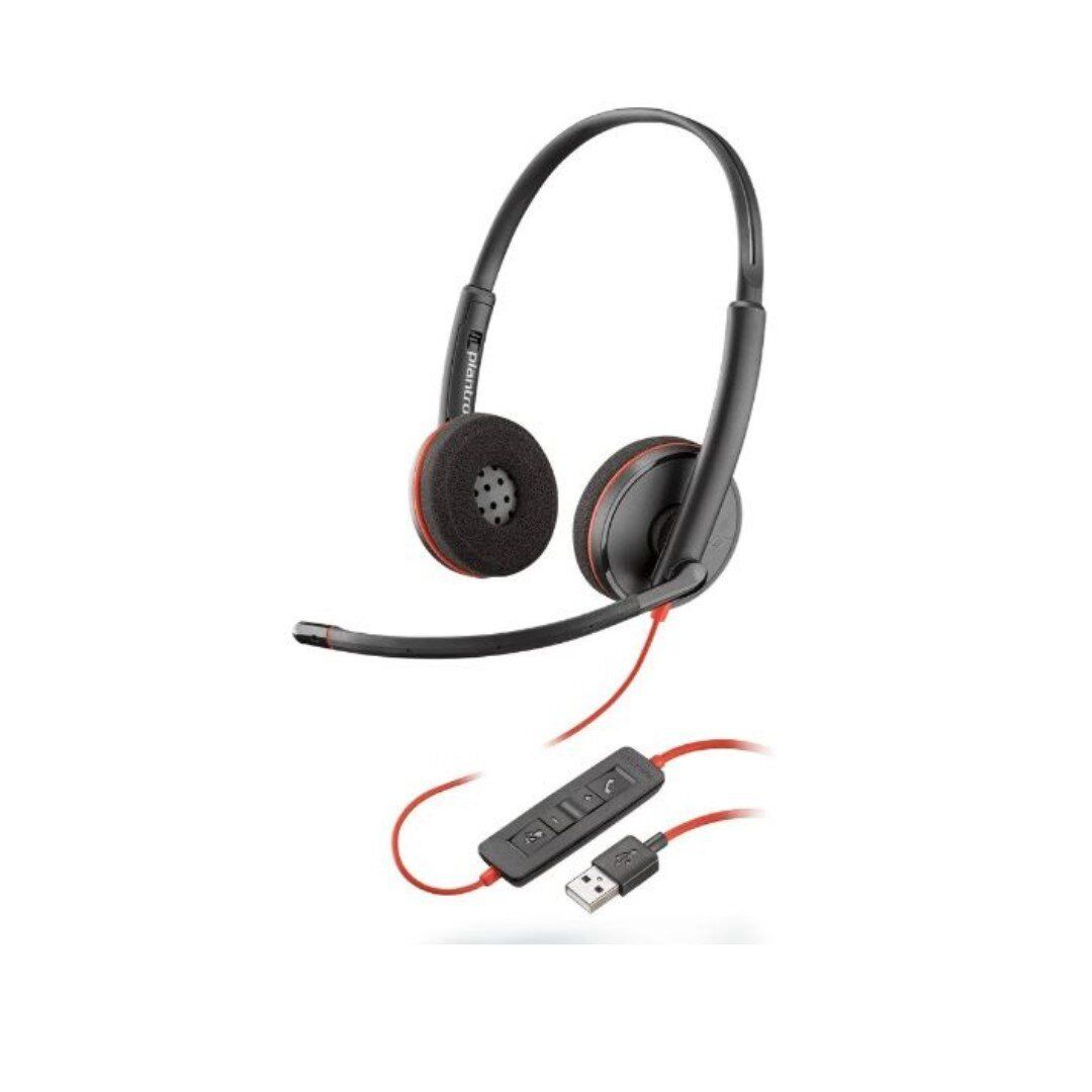 Poly Blackwire C3220 USB Binaural Headset (8X228A6)